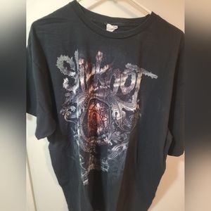 BayIsland Vintage Slipknot Black Short Sleeve Graphic T-Shirt Adult 3XL